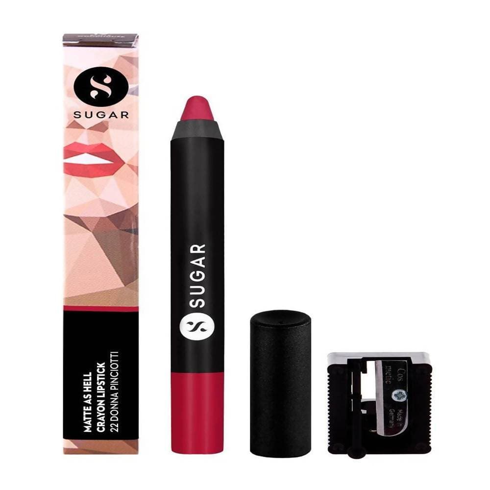 Sugar Matte As Hell Crayon Lipstick - Donna Pinciotti (Magenta Pink) - DrMediCart