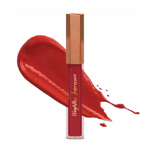 FLiCKA Weightless Impression 02 February - Red Matte Finish Liquid Lipstick