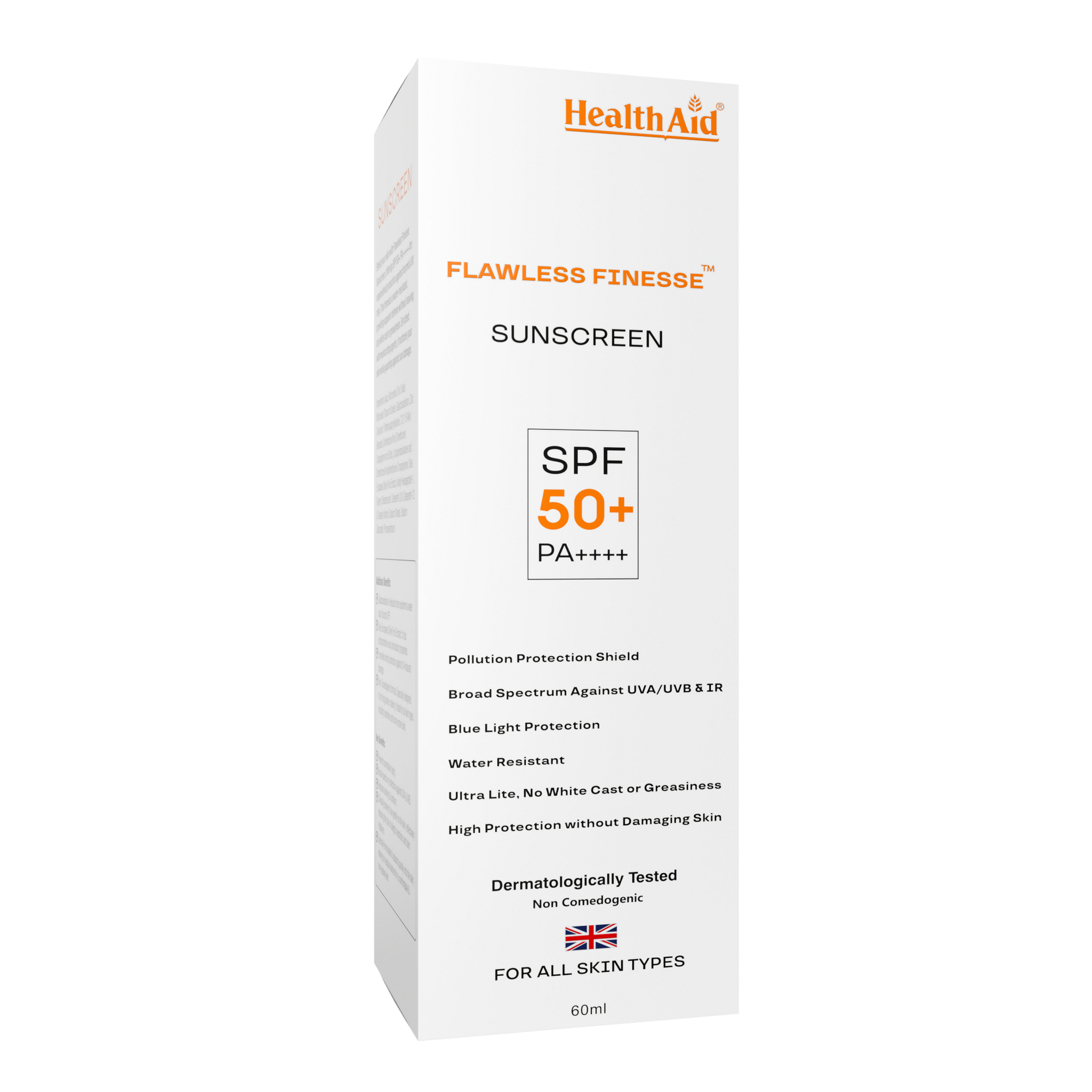 Flawless Finesse By HealthAid Sunscreen SPF 50+