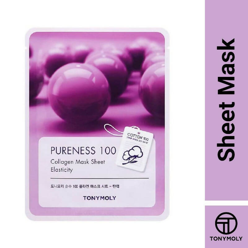 Tonymoly Pureness 100 Collagen Mask Sheet - Korean Skincare
