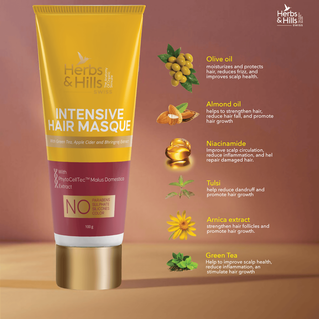 Herbs & Hills Intensive Hair Masque (Swiss Range)