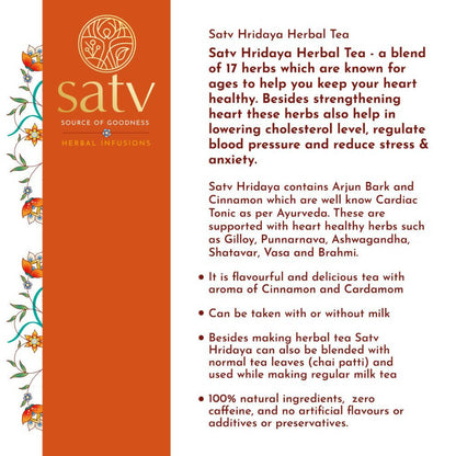 Satv Hridaya Herbal Milk Tea