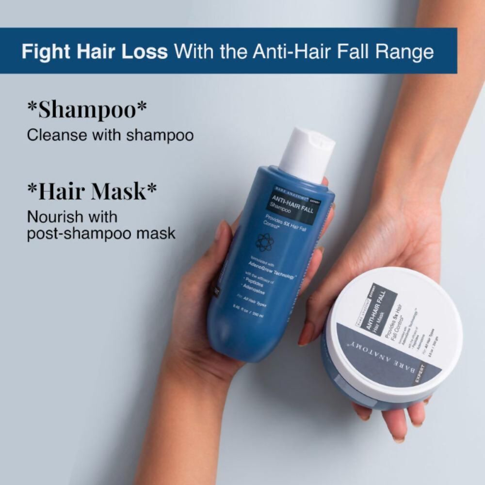 Bare Anatomy Expert Anti Hairfall Shampoo & Mask Combo - Drmedicart