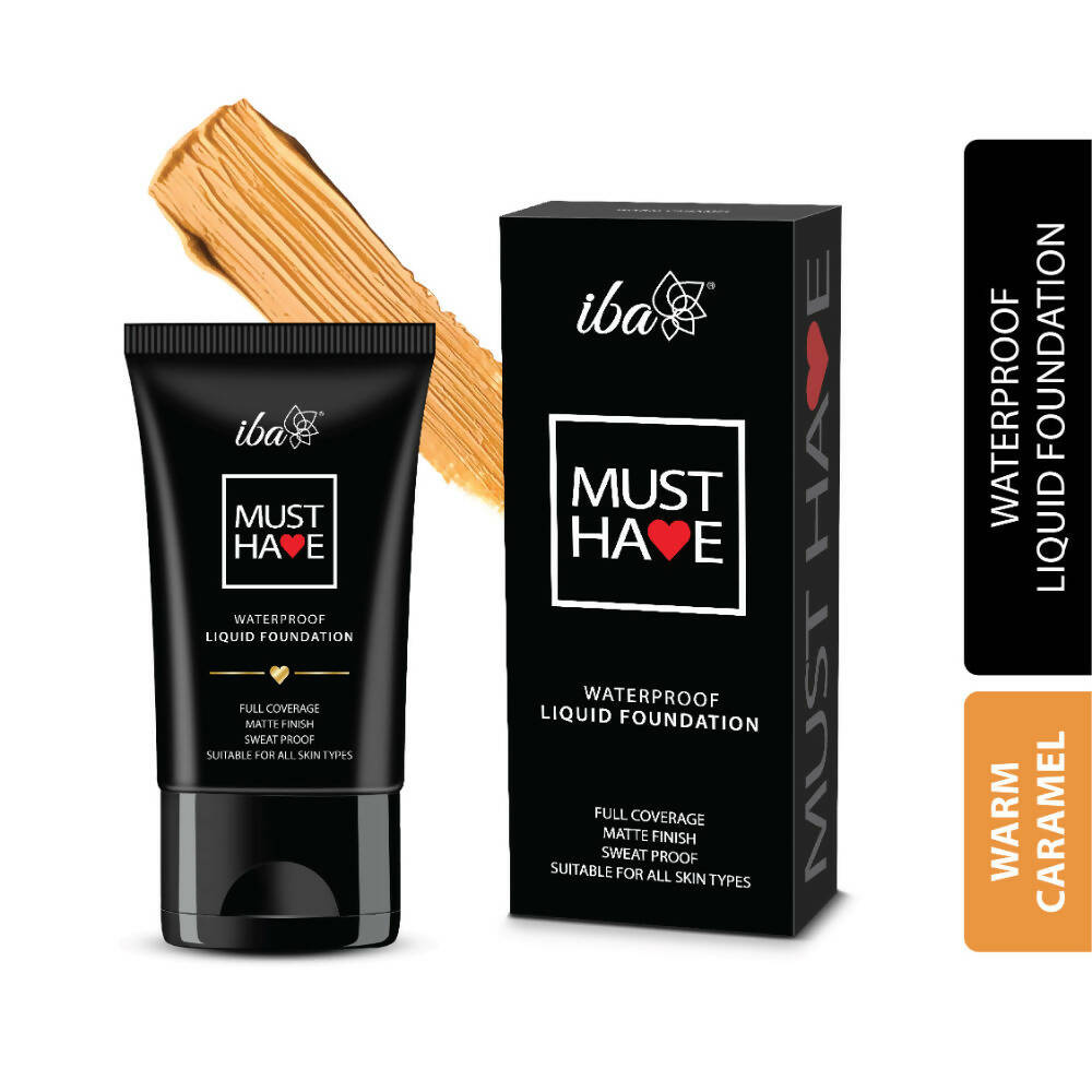 Iba Must Have Waterproof Liquid Foundation - Warm Caramel