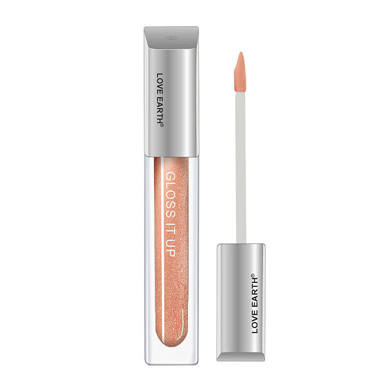 Buy Love Earth Lip Gloss - Gold Glam (Golden) from DrMediCart, Ship from India to USA