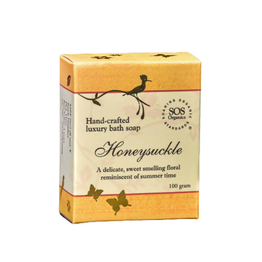 Buy SOS Organics Honeysuckle Luxury Bath Soap from DrMediCart, Ship from India to USA