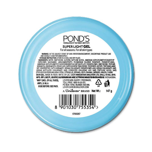 Buy POND'S Super Light Gel Face Moisturiser from DrMediCart, Ship from India to USA