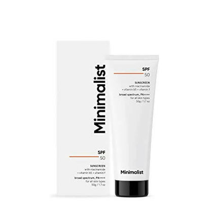 Buy Minimalist Sunscreen Cream SPF 50 from DrMediCart, Ship from India to USA