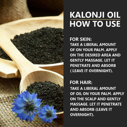 Skiura Nature Kalonji Oil & Black Seed Oil For Hair Oil