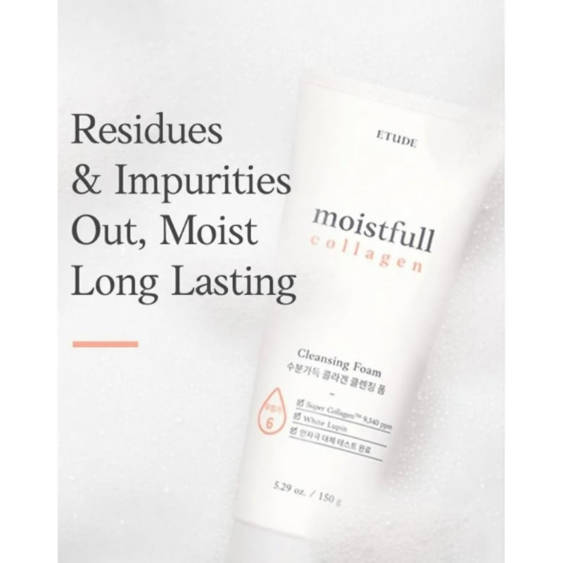 Etude House Moistfull Collagen Cleansing Foam