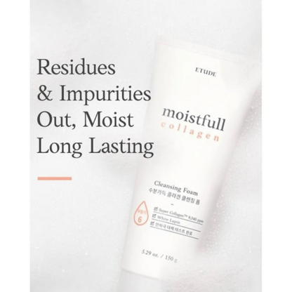 Etude House Moistfull Collagen Cleansing Foam