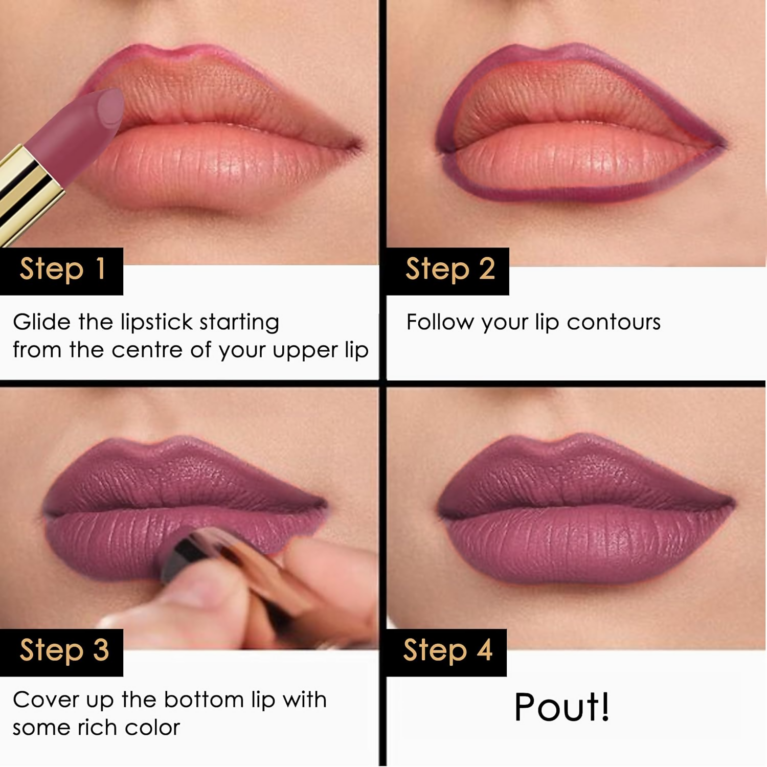 Good Vibes HydraGlow Creme Lipstick - Mulberry Mauve