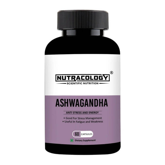 Nutracology Ashwagandha Tablets For Stamina Energy and Strength