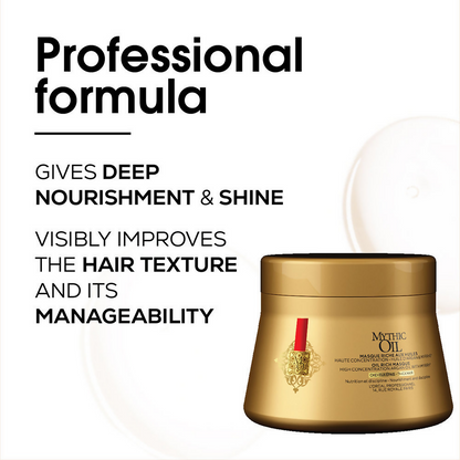 L'Oreal Paris Professionnel Mythic Oil Argan Oil Rich Hair Mask - DrMediCart