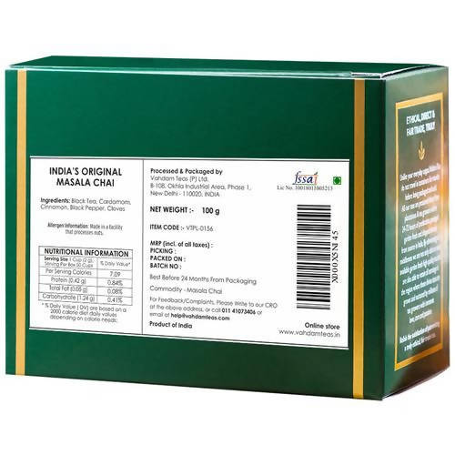 Vahdam Original Chai Spiced Black Tea