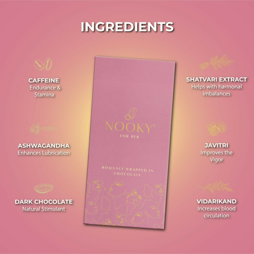 Nooky Mood Enhancing Chocolate For Women