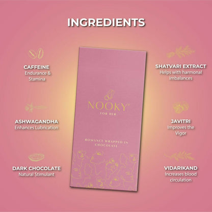Nooky Mood Enhancing Chocolate For Women