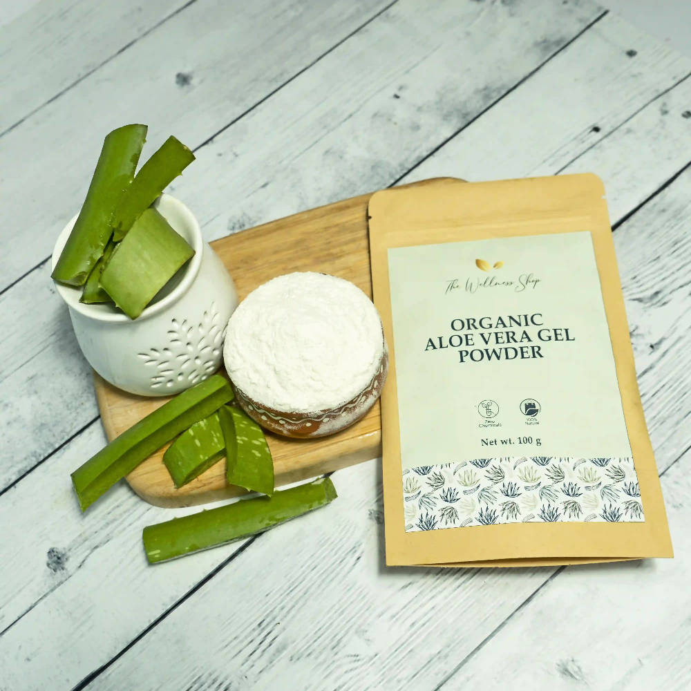 The Wellness Shop Organic Aloe Vera Gel Powder - Drmedicart