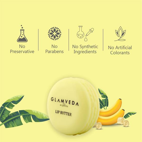Glamveda Banana Lip Balm
