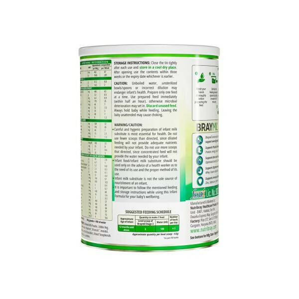 Braymil Follow Up Formula 3 Powder From 12 Months & Above