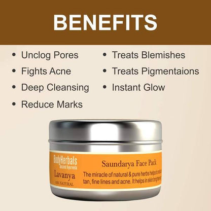 Bodyherbals Lavanya Face Pack