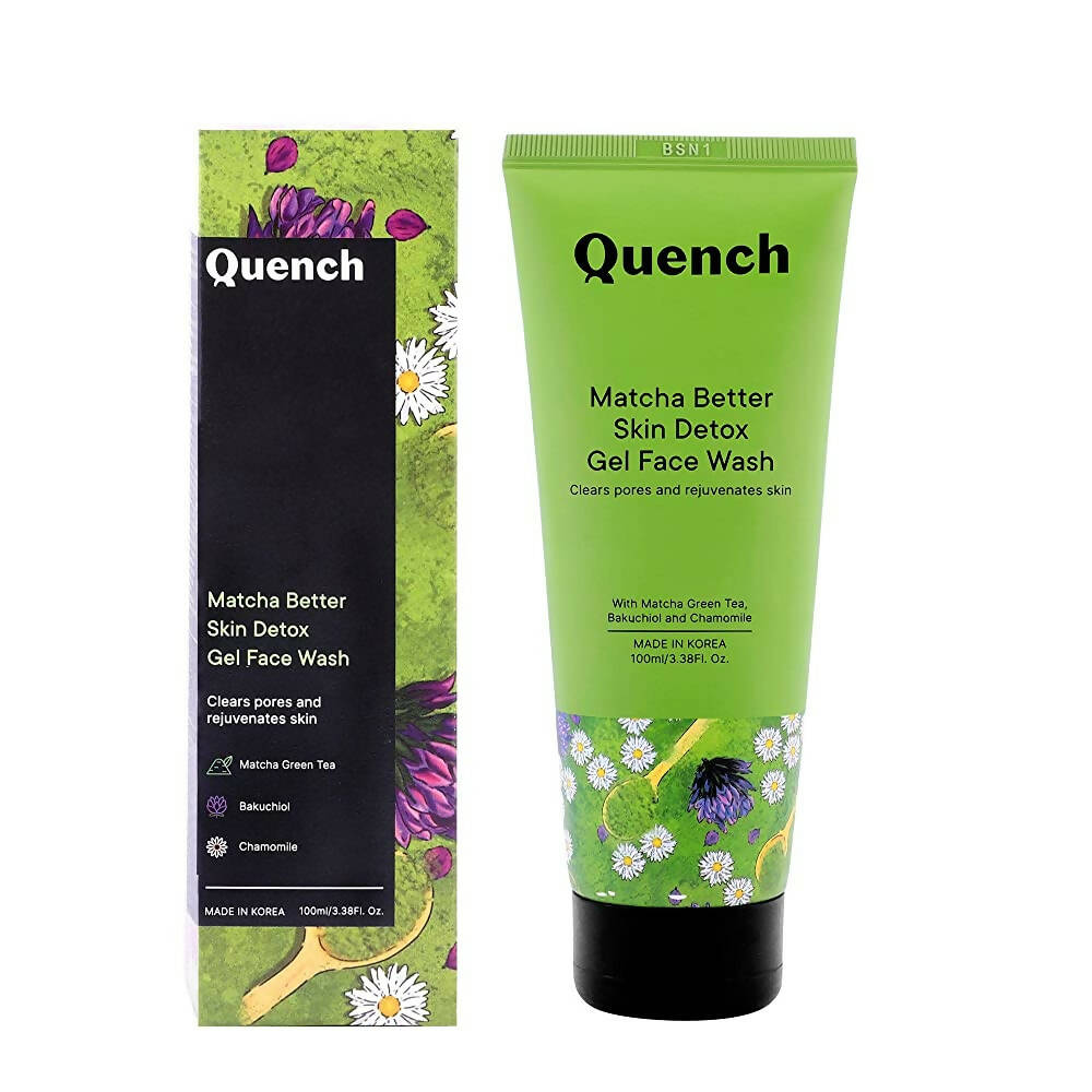 Quench Botanics Matcha Better Skin cleanse  Gel Face Wash