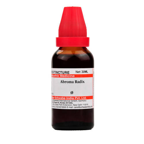 Buy Dr. Willmar Schwabe India Abroma Radix Mother Tincture Q from DrMediCart, Ship from India to USA