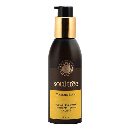 Buy Soultree Cleansing Lotion - Aloe & Rose Water With Skin-Toning Licorice from DrMediCart, Ship from India to USA