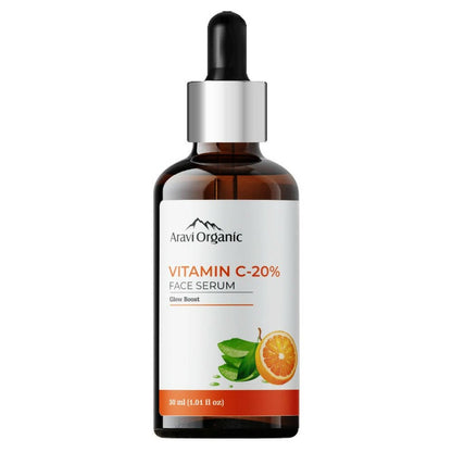 Aravi Organic 20% Vitamin C Face Serum