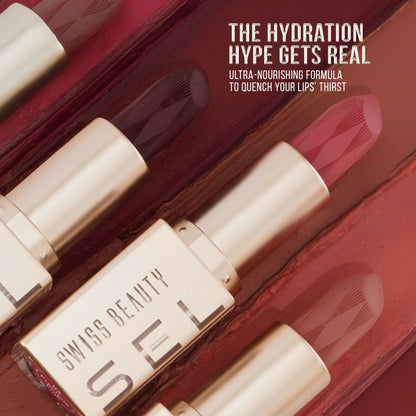 Swiss Beauty Select Creme Touch Hydrating Lipstick - 3 Precious Pink