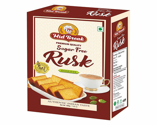 Mid Break Sugar Free Rusk