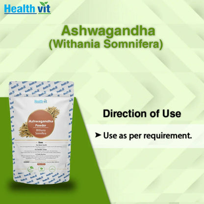 Healthvit Natural Ashwagandha Powder
