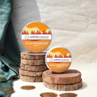 Nature Masons Citrus Tea Natural Deodorant Balm