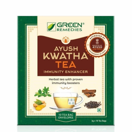 Buy Green Remedies Ayush Kwatha Tea Immunity Enhancer from DrMediCart, Ship from India to USA