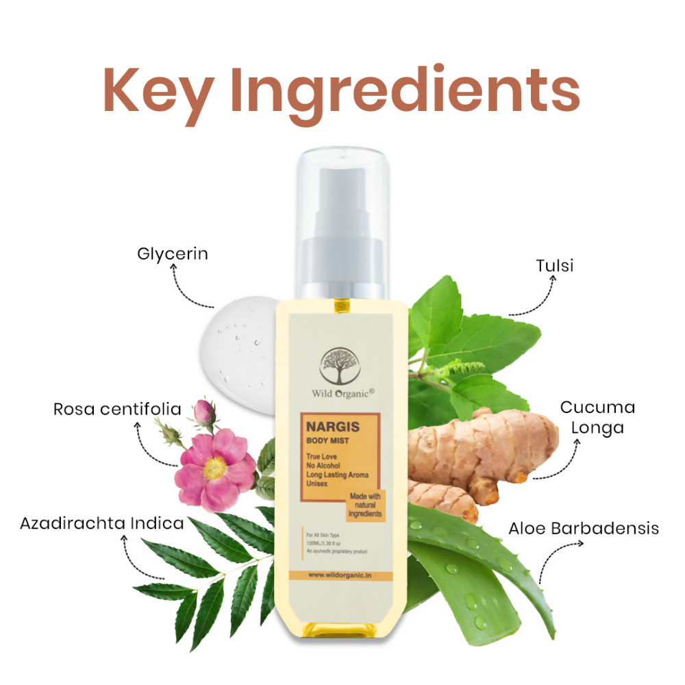 Wild Organic Nargis Body Mist