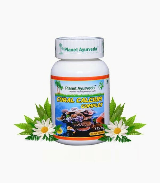 Planet Ayurveda Coral Calcium Complex Capsules