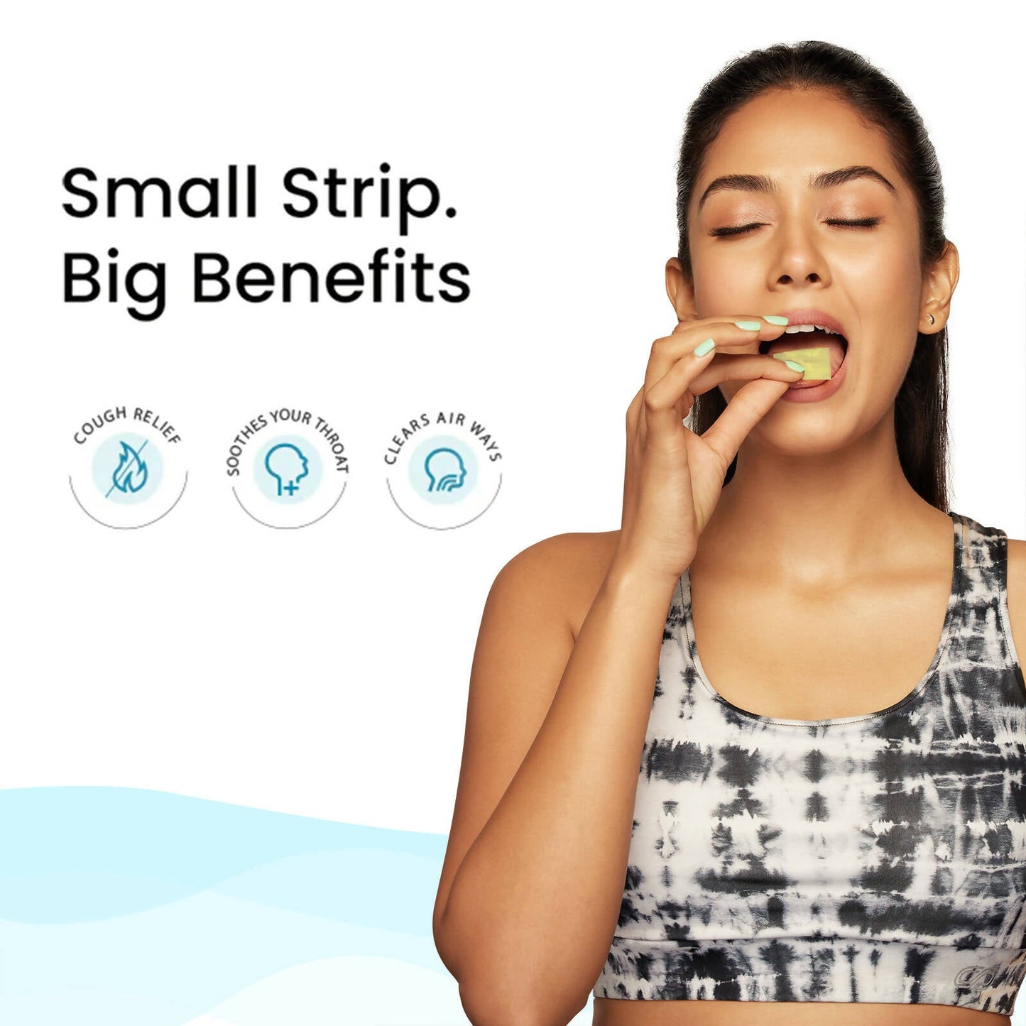 Wellbeing Nutrition Melts instant Throat Relief Oral Strips-Soothing Ginger Lemon Honey Flavor - Drmedicart