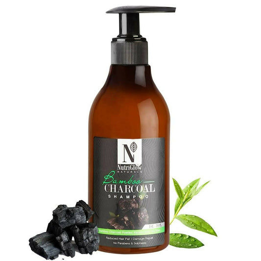 Buy NutriGlow NATURAL'S Bamboo Charcoal Shampoo from DrMediCart, Ship from India to USA