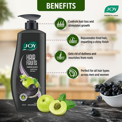 Joy Shining Black Amla Conditioning Shampoo