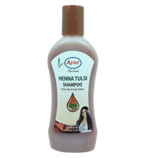 Buy Ayur Herbals Henna Tulsi Shampoo from DrMediCart, Ship from India to USA