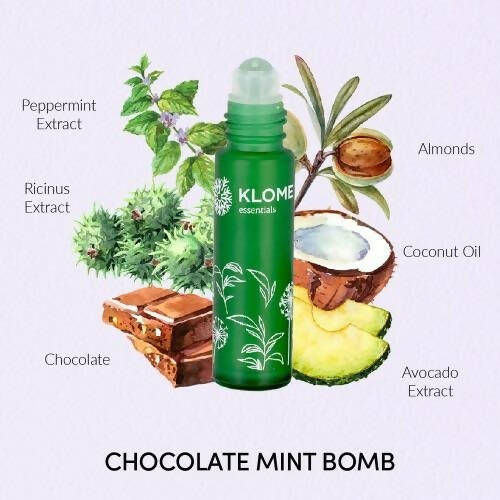 Klome Essentials Mint & Chocolate Bomb Lip Oil - DrMediCart