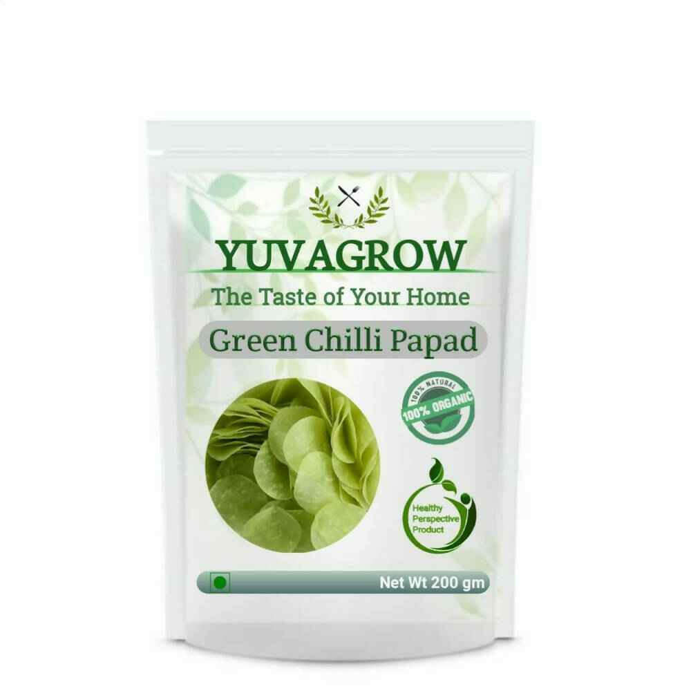 Yuvagrow??Green Chilli Papad