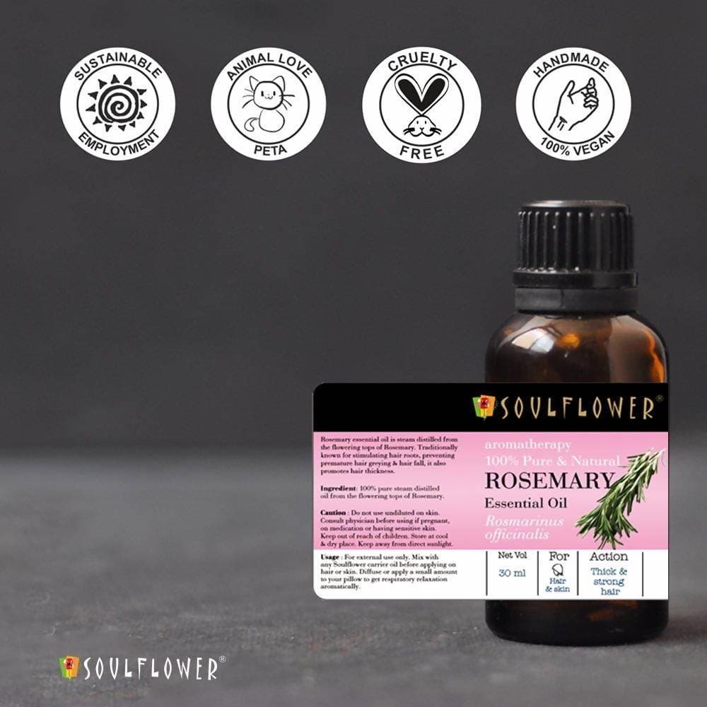 Soulflower Rosemary Essential Oil