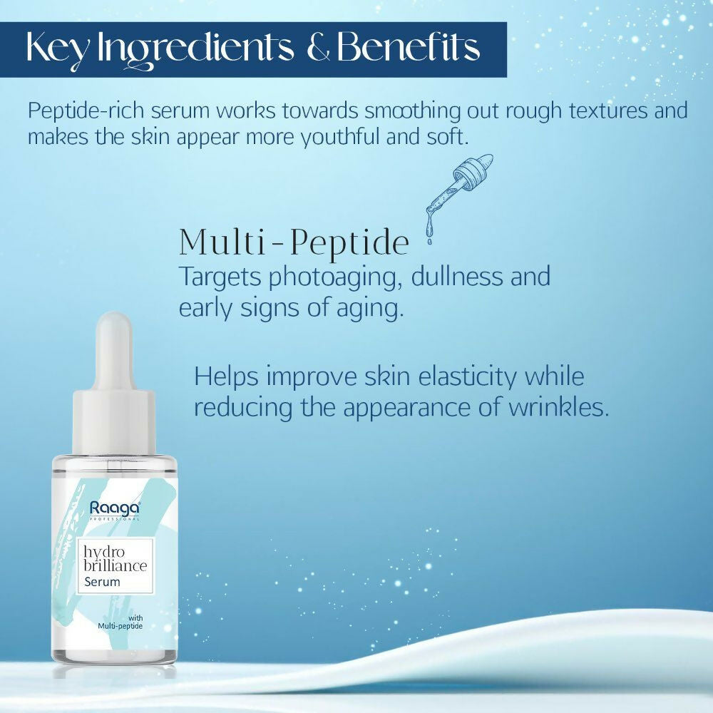 Raaga Professional Hydro Brilliance Serum With Multi-Peptide