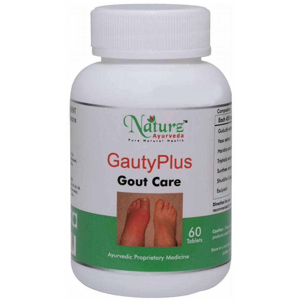 Naturz Ayurveda Gauty Plus Gout Care Tablets