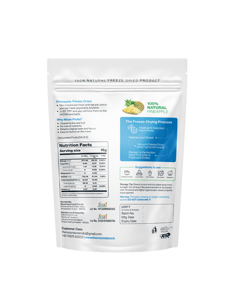 Moon Freeze Dried Pineapple