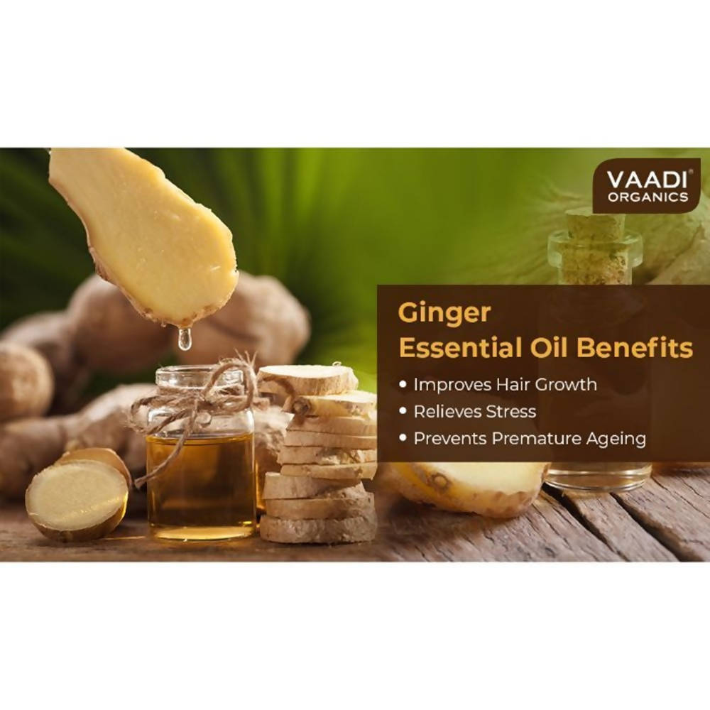 Vaadi Herbals Ginger 100% Pure Essential Oil Therapeutic Grade - Drmedicart