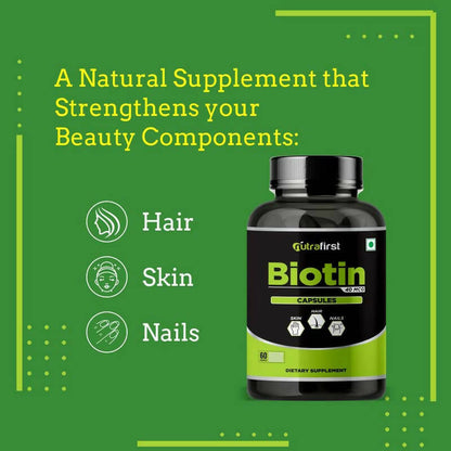 Nutrafirst Biotin Capsules