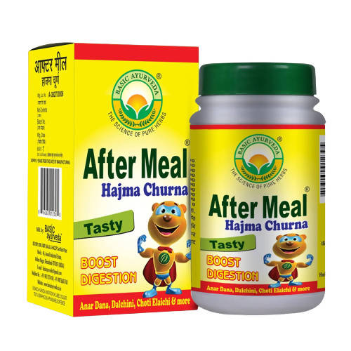 Buy Basic Ayurveda After Meal Hajma Churna from DrMediCart, Ship from India to USA