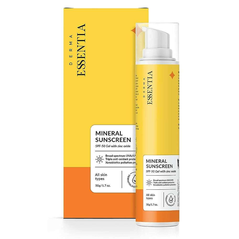 Buy Derma Essentia SPF 50 Mineral Sunscreen Gel from DrMediCart, Ship from India to USA